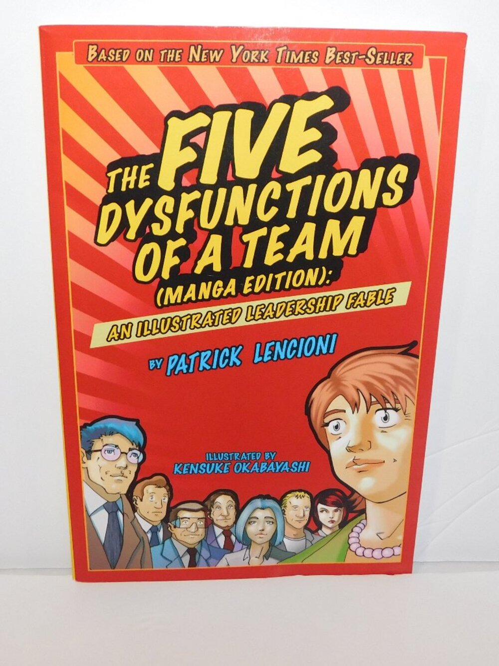 The Five Dysfunctions of a Team ( Manga Edition ) Patrick Lencioni Leadership